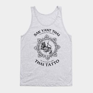 Vintage Muay Thai Sak Yant Lion Tank Top